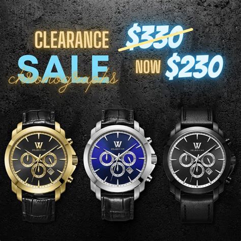 clearance sale on watches|stock clearance warehouse watches.